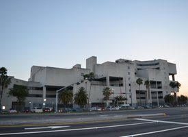 Immigration detention facility exterior